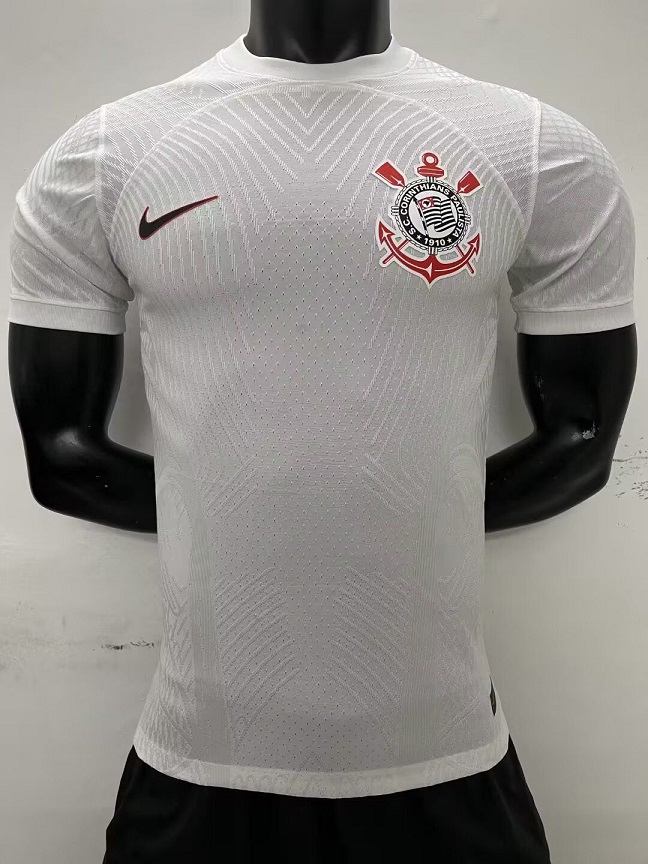 AAA Quality Corinthians 23/24 Home Soccer Jersey(Player)